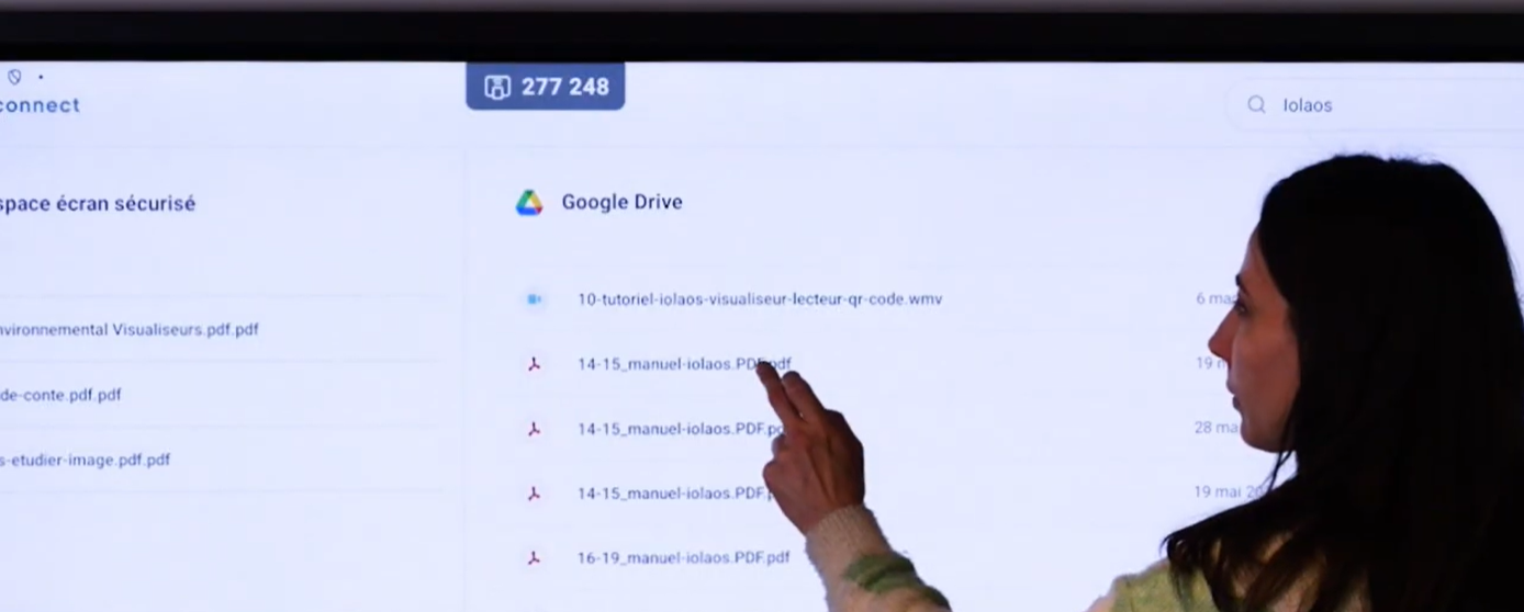 Haz clic en un documento de tu Drive para descargarlo