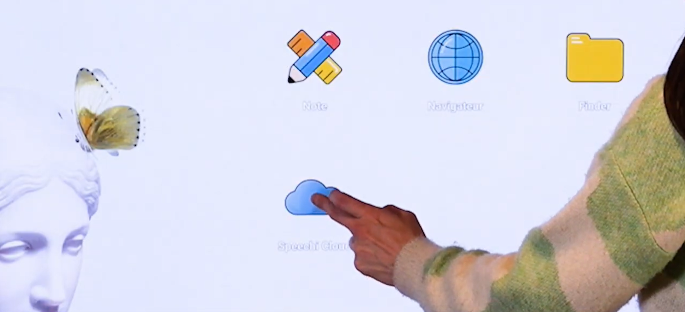 Afficher son Drive sur l'écran interactif sur son espace Speechi Connect