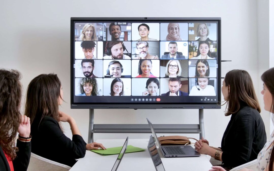 Using Skype for Business on an Android screen