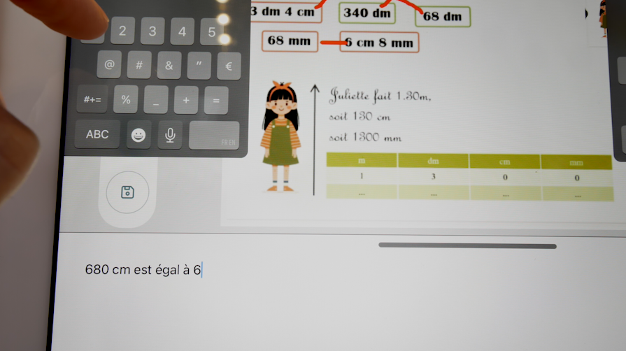 Ces notes seront restituées dans l'enregistrement PDF