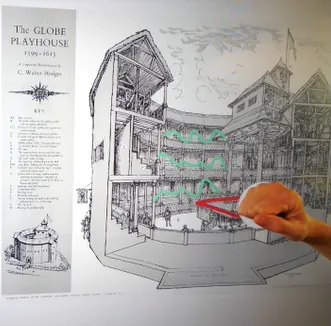 Coloca el puño sobre la pantalla y borra.