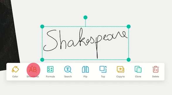 Method 1 - handwriting recognition