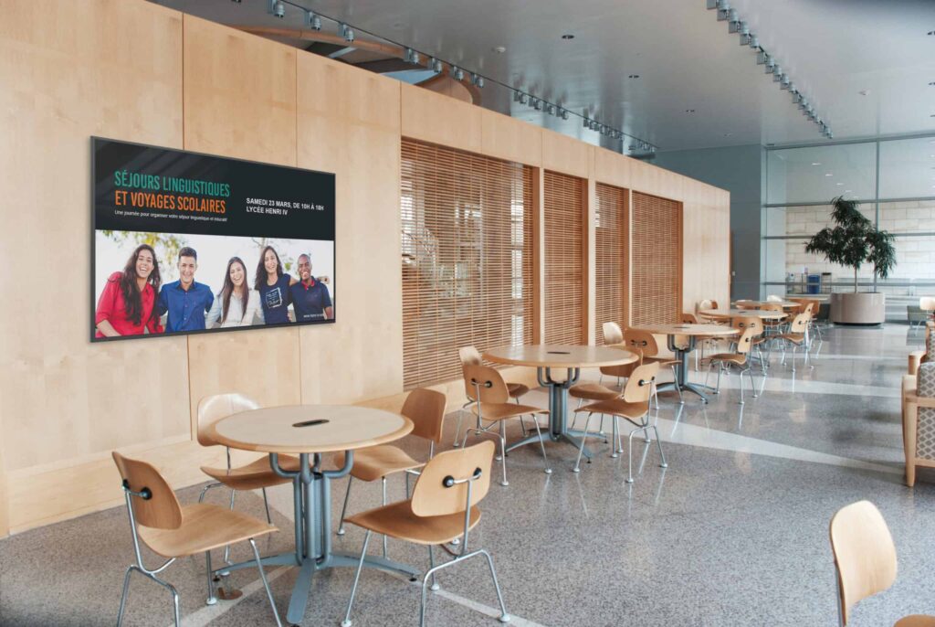 Affichage dynamique pour la communication interne