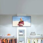 Affichage dynamique dans un point ou lieu de vente et boutique