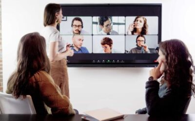 Interactive whiteboard for business and community activities
