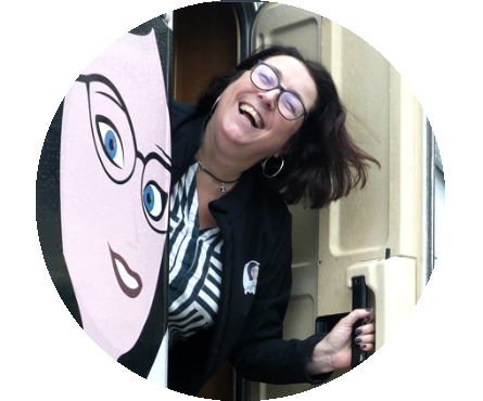 Audrey Busser, creator of the "Professeur Trcuk" network