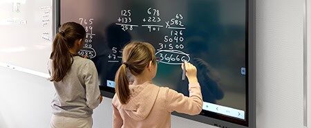 Tableau, TBI pour école et écran Numérique Interactif pour le scolaire