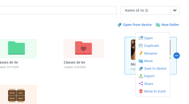 Open your resource on Gynzy