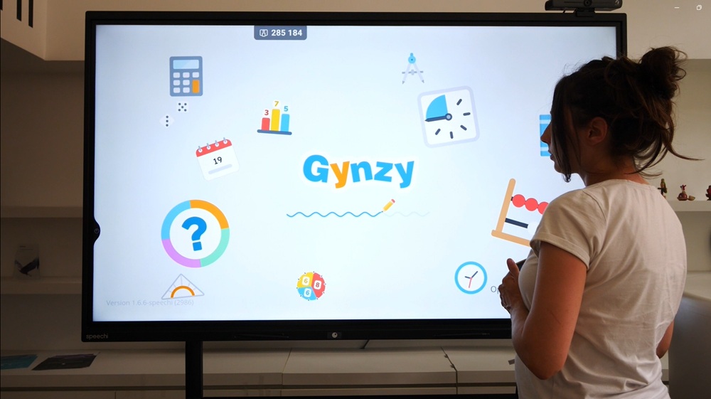 Tutoriel Gynzy n°1 : Se connecter à son tableau blanc Gynzy via Speechi Connect