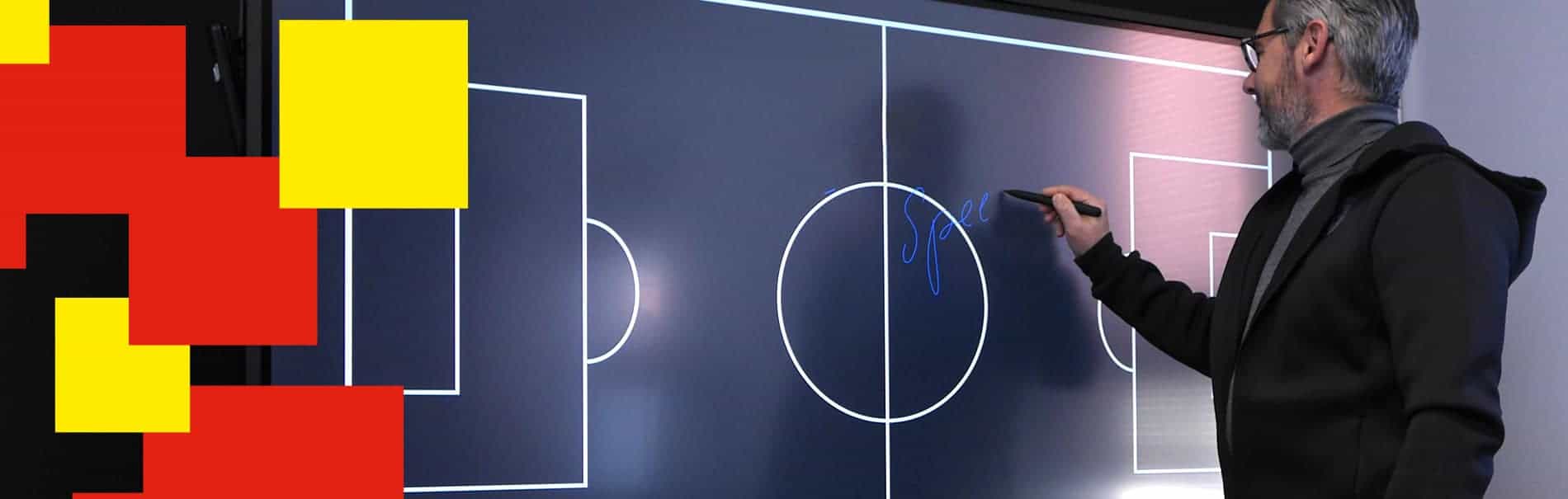 Ecran tactile interactif pour cours d'éducation physique & sportive (EPS)