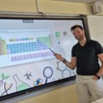 Ecran tactile interactif pour cours de physique, de chimie & de technologie