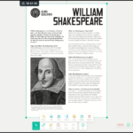 Ecran tactile interactif pour les lettres et les langues (Anglais, Allemand…)