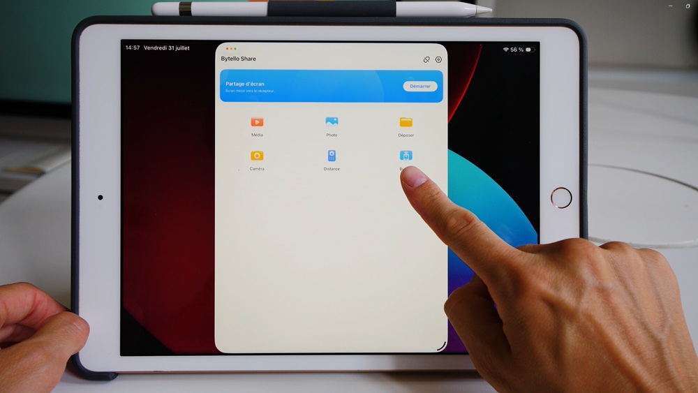 Récupérer l'écran interactif Speechi sur votre iPad