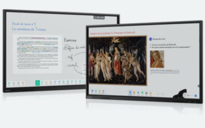 Tableau blanc interactif mobile pour école, université & entreprise
