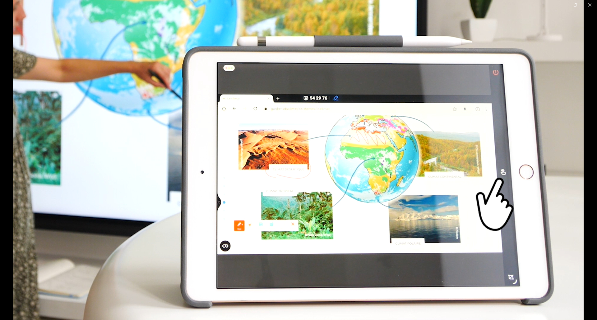 Récupérer le tactile de l'écran interactif Speechi sur votre iPad